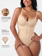 MyCurve Seamless Tummy Control Zipper Bodysuit