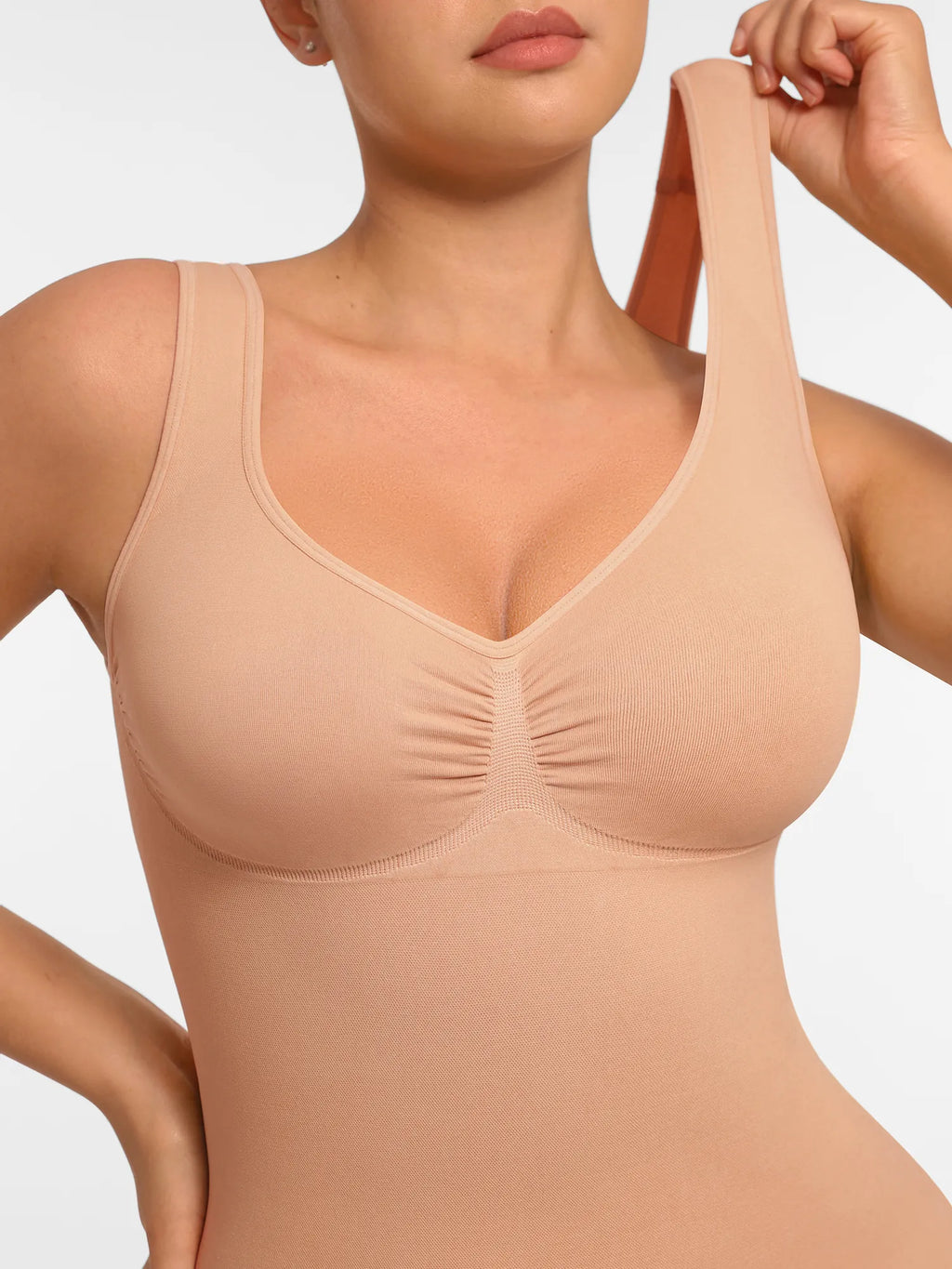 MyCurve Bust Support Waist and Abdomen Control Shape  Wide Straps Tank Top