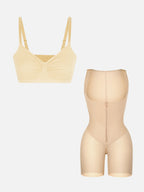 Lot body gainant liftant col en U MyCurve & soutien-gorge souple non doublé