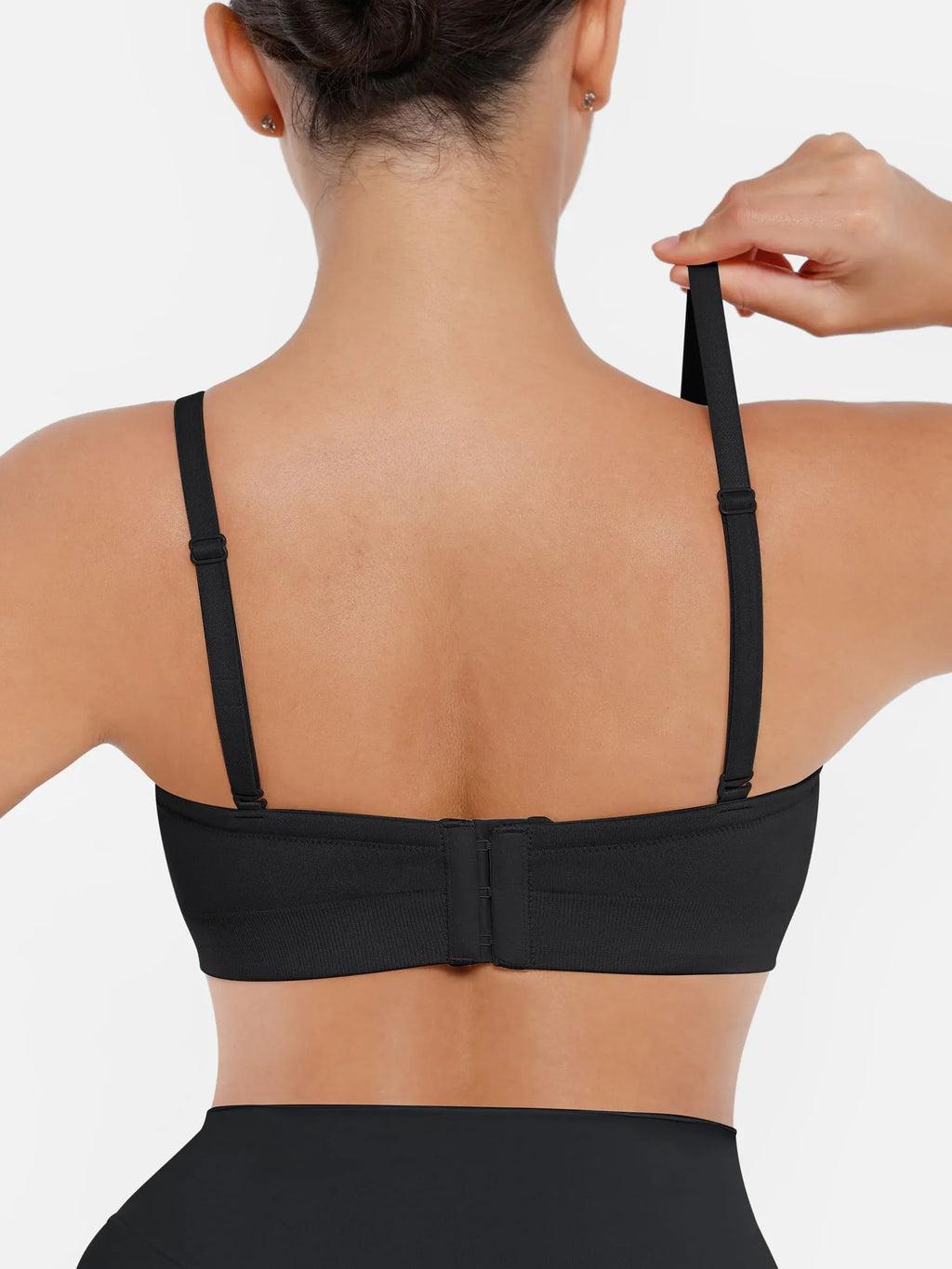 MyCurve Seamless Strapless Anti-Slip Bra With Removable Pads