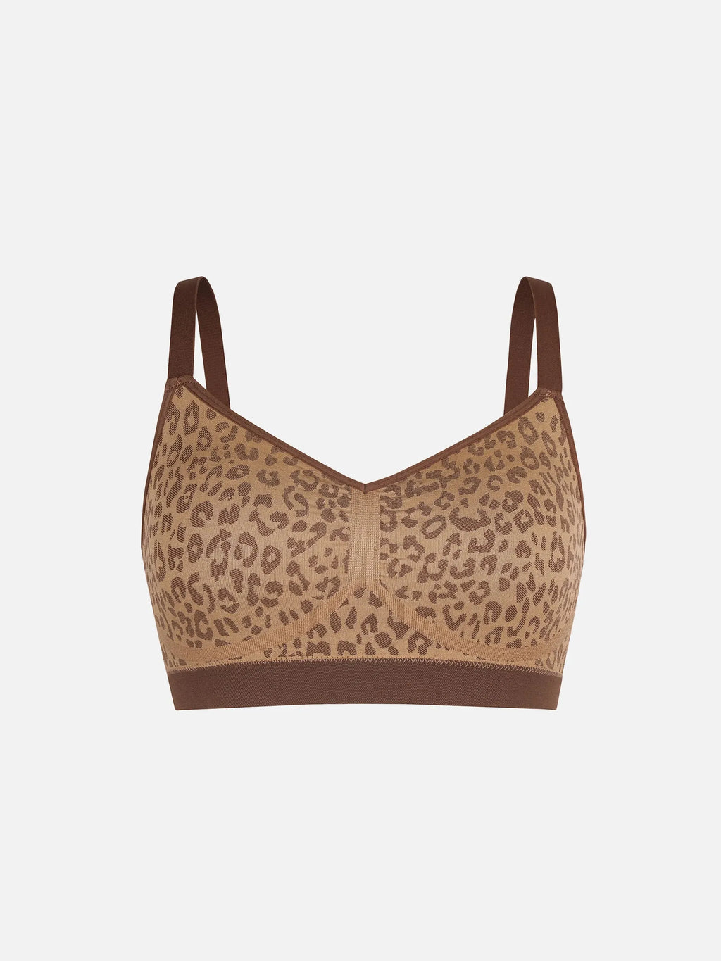 MyCurve Leopard Print Wireless Bra & Panty
