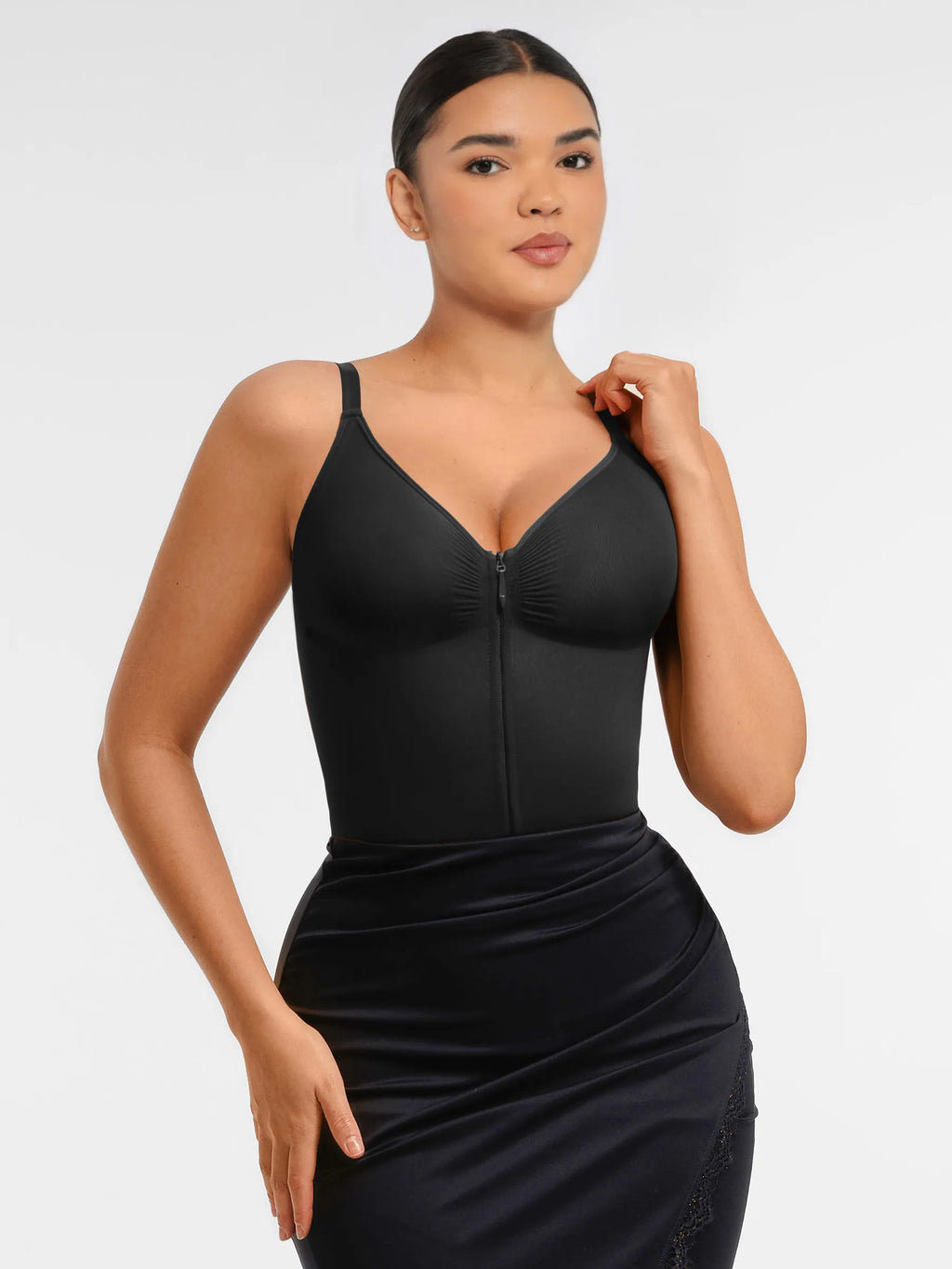 MyCurve  Seamless Shaping Tummy Control Zipper Bodysuit