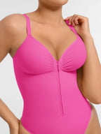 MyCurve  Seamless Shaping Tummy Control Zipper Bodysuit