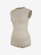 MyCurve High Neck Sleeveless Bodysuit