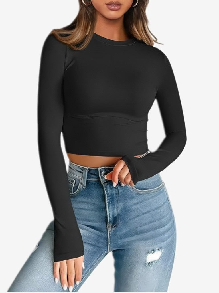 MyCurve Butter Soft Long Sleeve T-Shirt