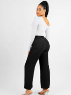 MyCurve Long-sleeved bodysuit with one shoulder covered