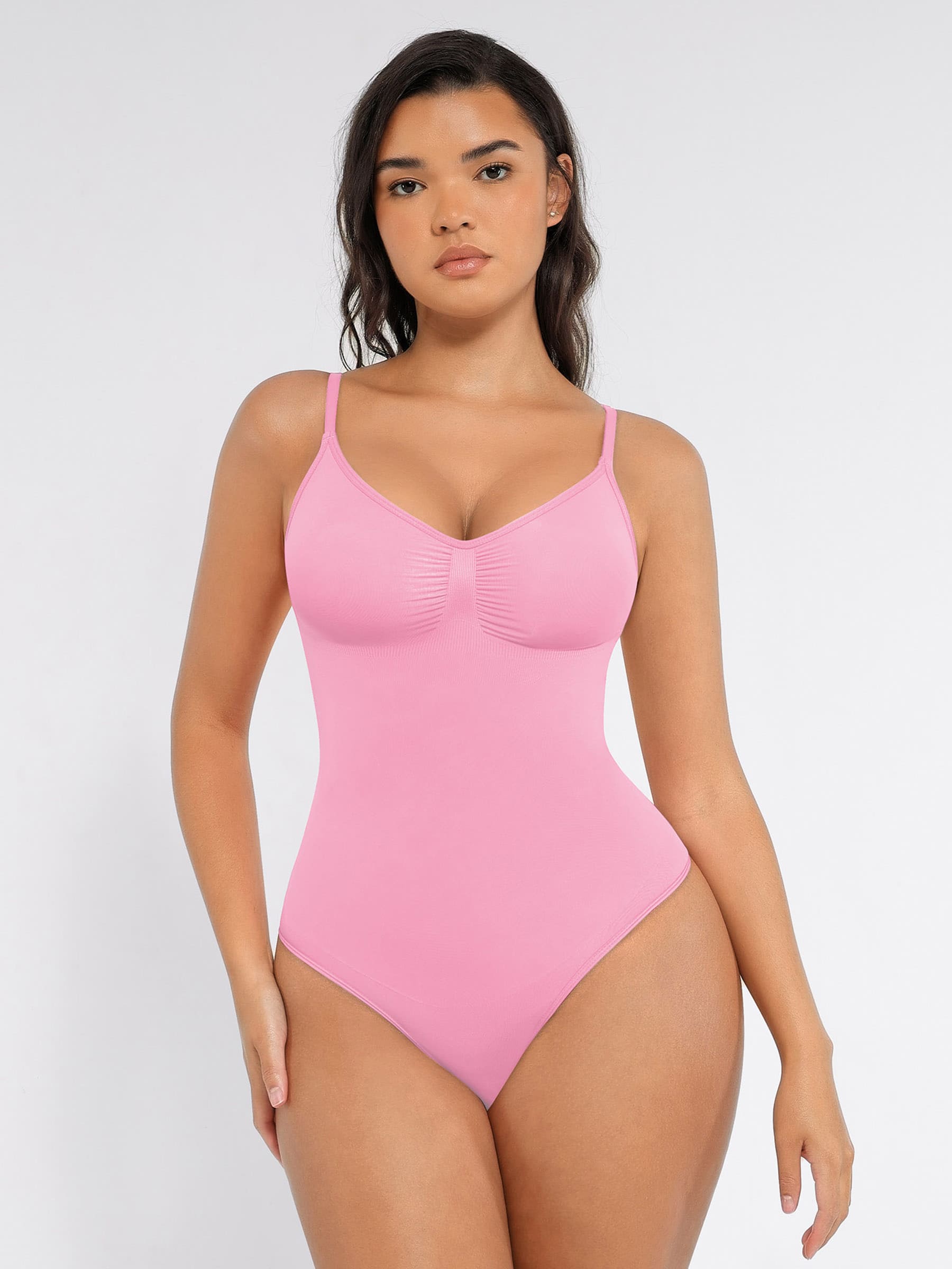 MyCurve Tummy Control Seamless Thong Bodysuit