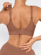 Ensemble MyCurve soutien-gorge push-up sans armatures & culotte gainante taille haute sans coutures