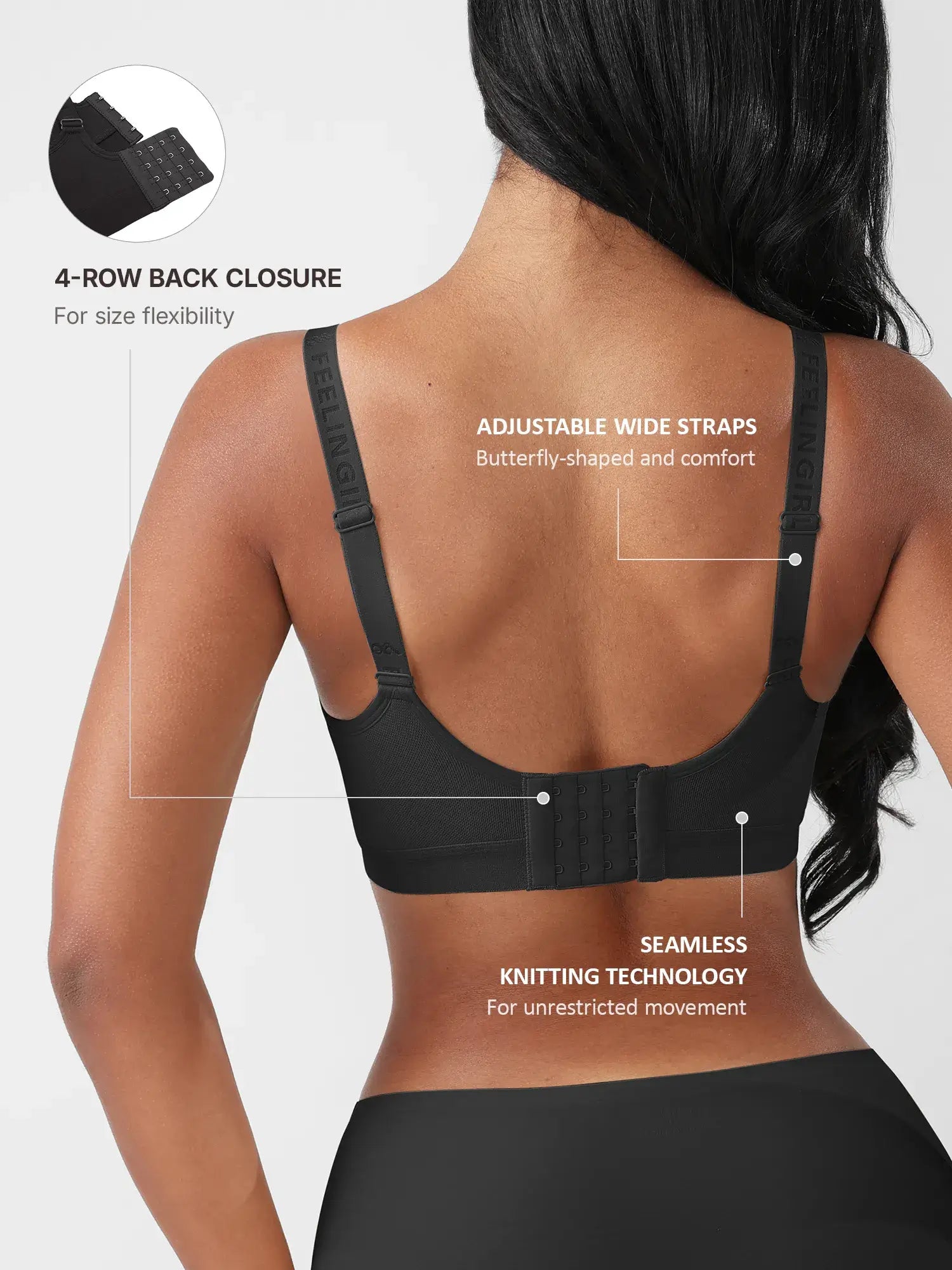 MyCurve Full Coverage Smoothing Wireless Bra