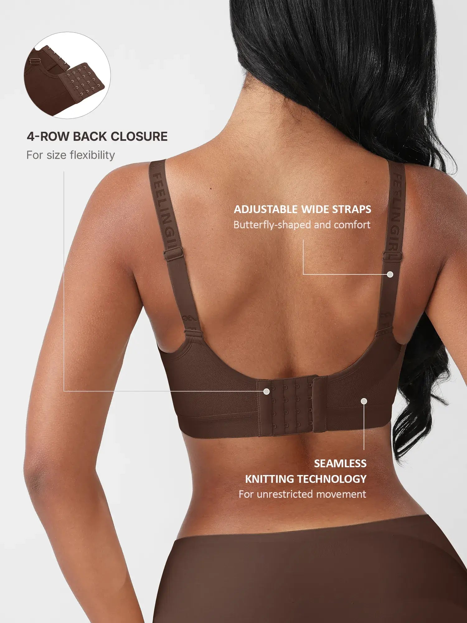 MyCurve Full Coverage Smoothing Wireless Bra
