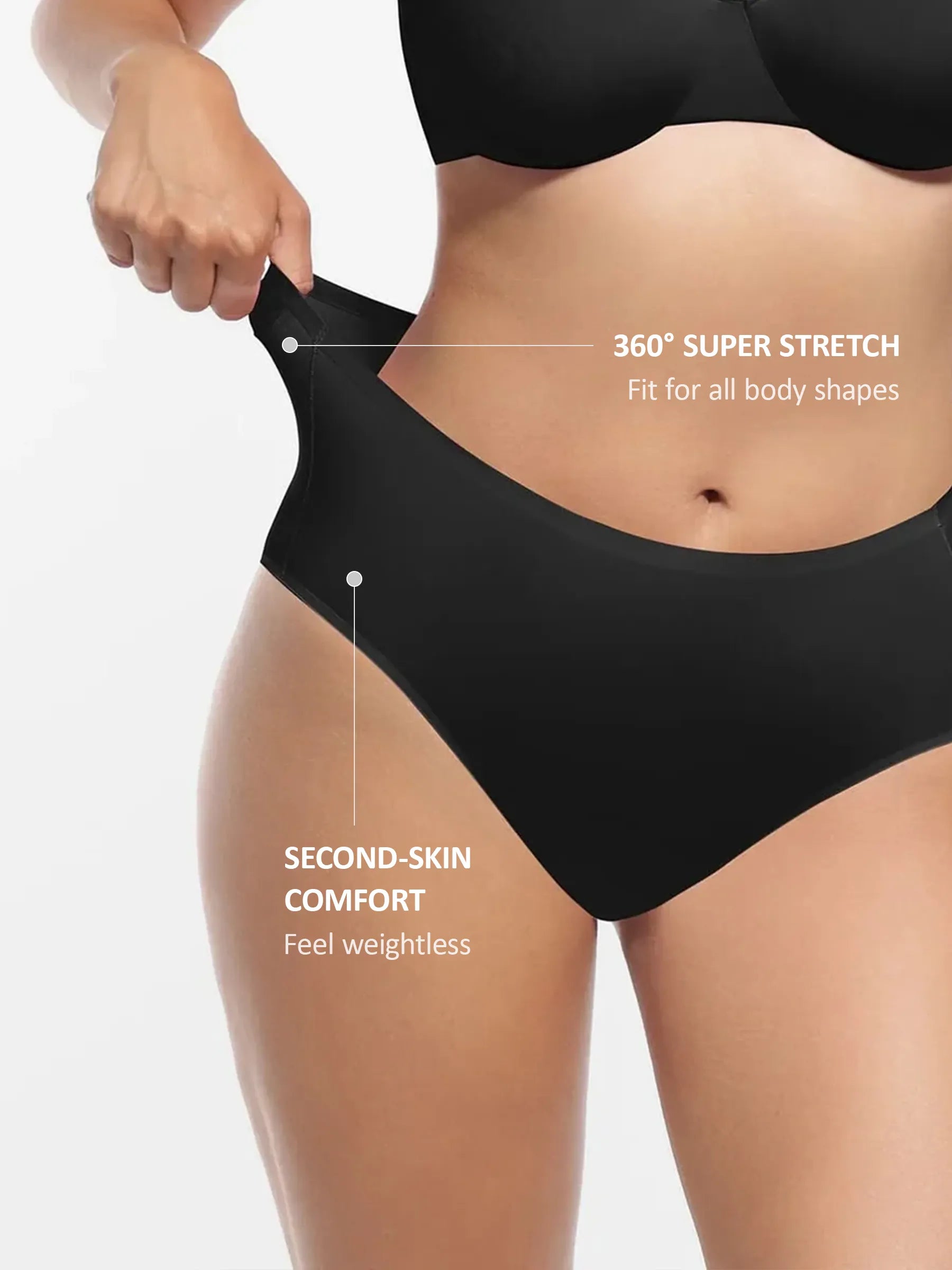 MyCurve Cloud-Like Mid-Waist Brief Panties