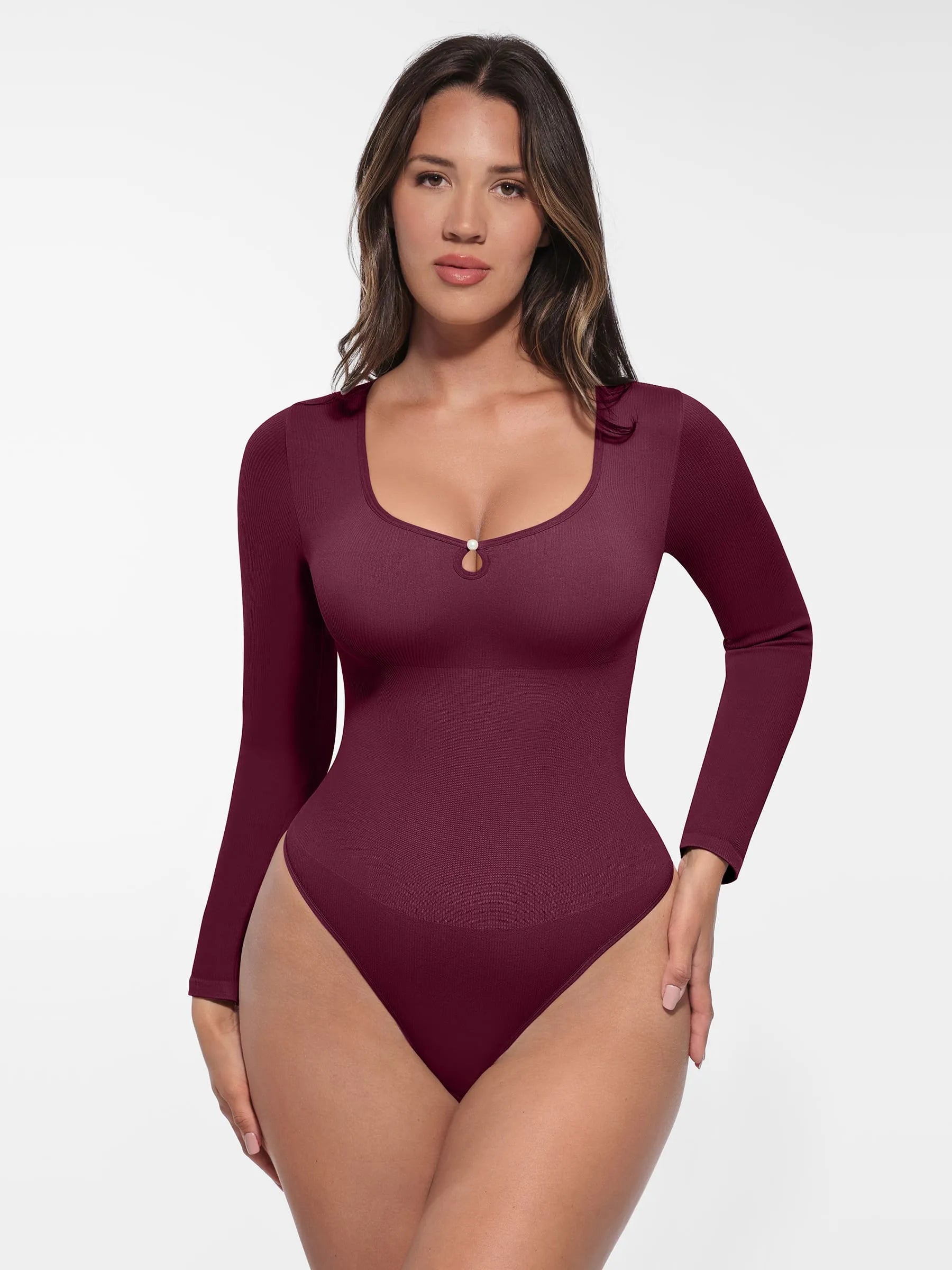 MyCurve Seamless Ribbed Bodysuit