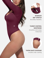 MyCurve Seamless Ribbed Bodysuit