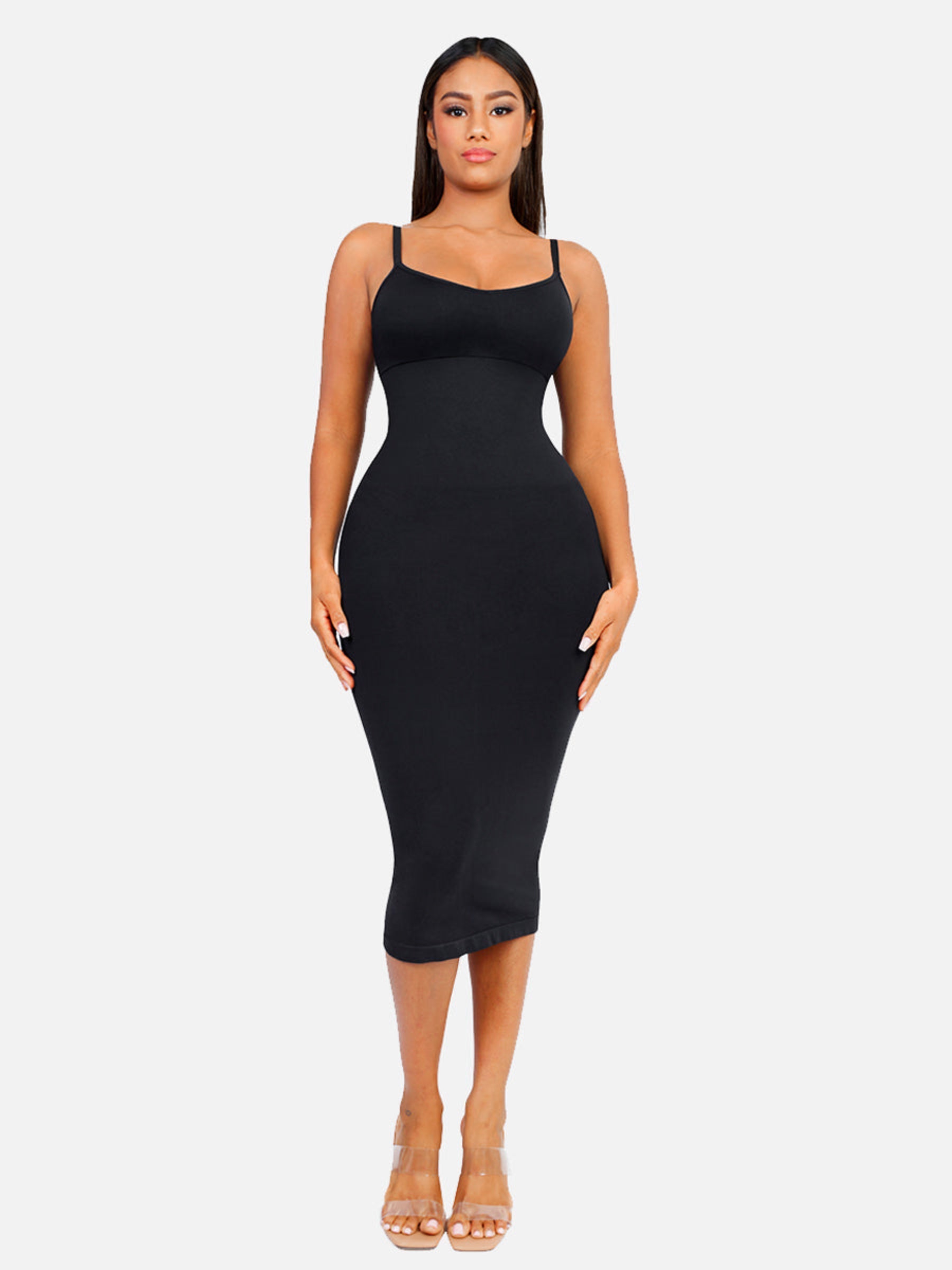 MyCurve Seamless Midi Body Shaper Dress