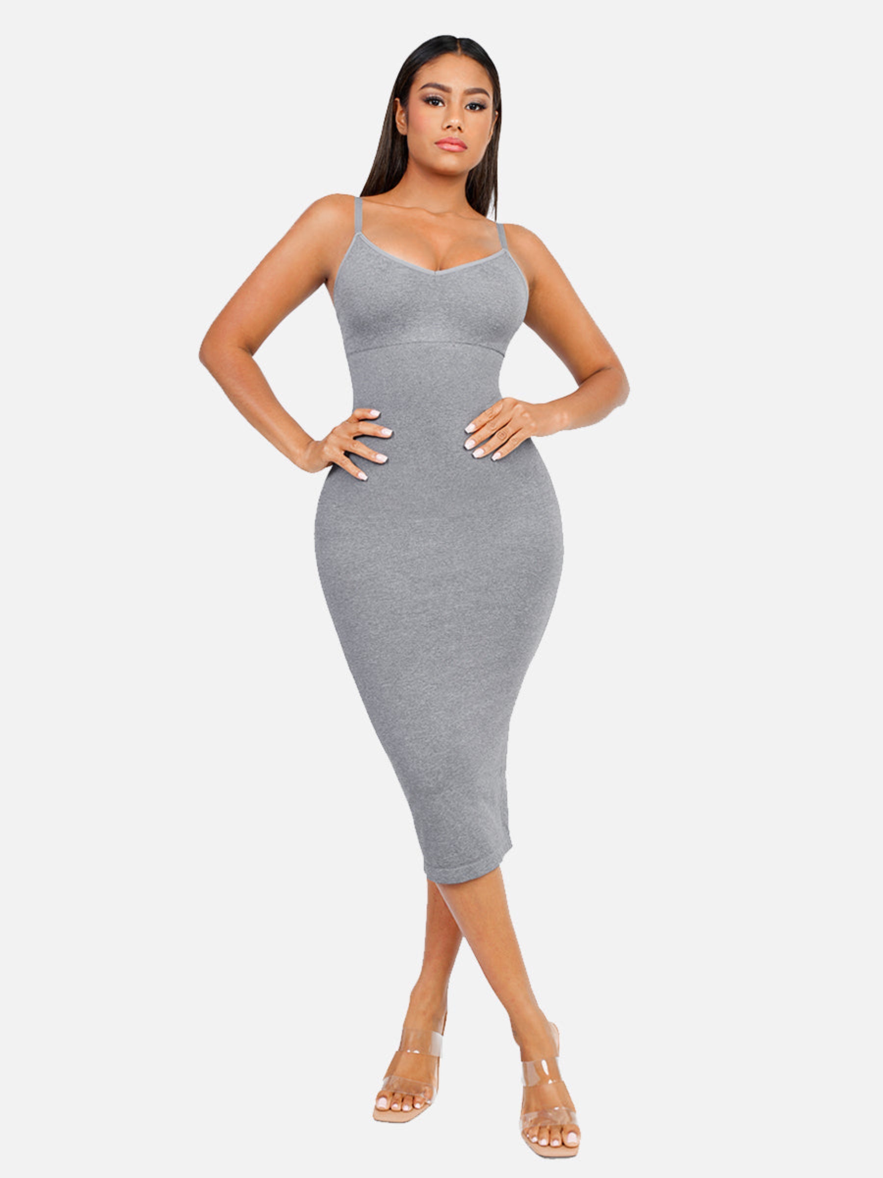 MyCurve Seamless Midi Body Shaper Dress