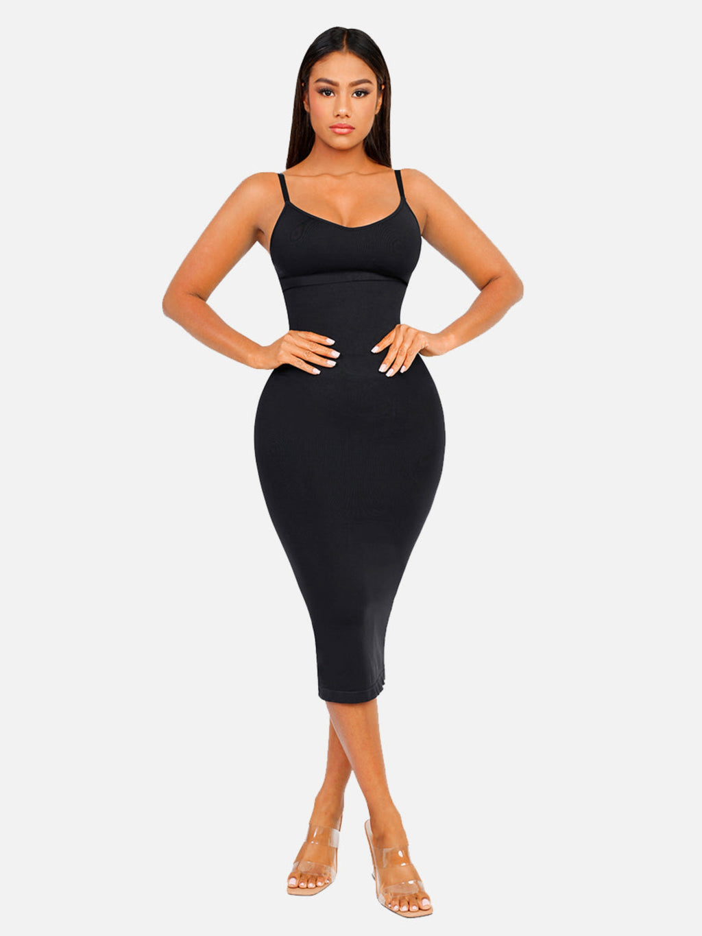 MyCurve Seamless Midi Body Shaper Dress